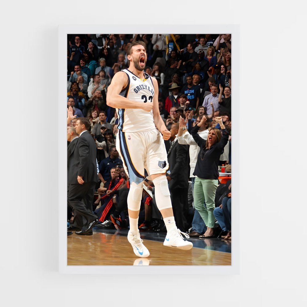 Poster Le Triomphe de Marc – affiche Basketball (vue 3)